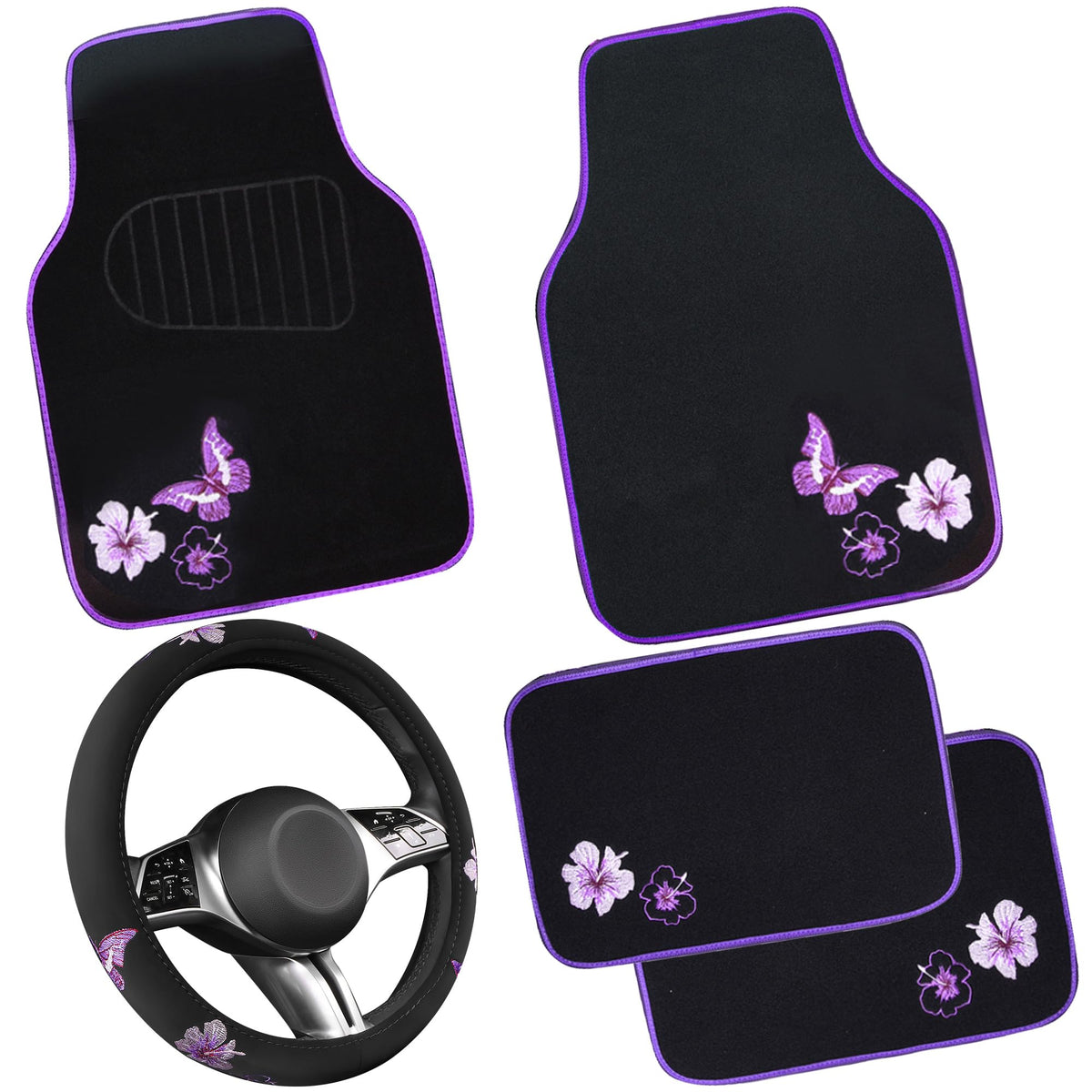CAR PASS front packaging showing purple butterfly set and benefits