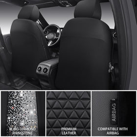 CAR PASS armrest zipper detail demonstrating armrest compatibility