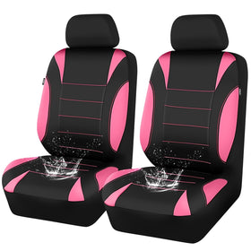 CAR PASS front seat covers full view showing fit and style protection