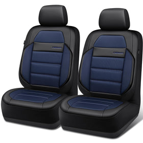 CAR PASS full front seat cover installed showing clean fit and protection