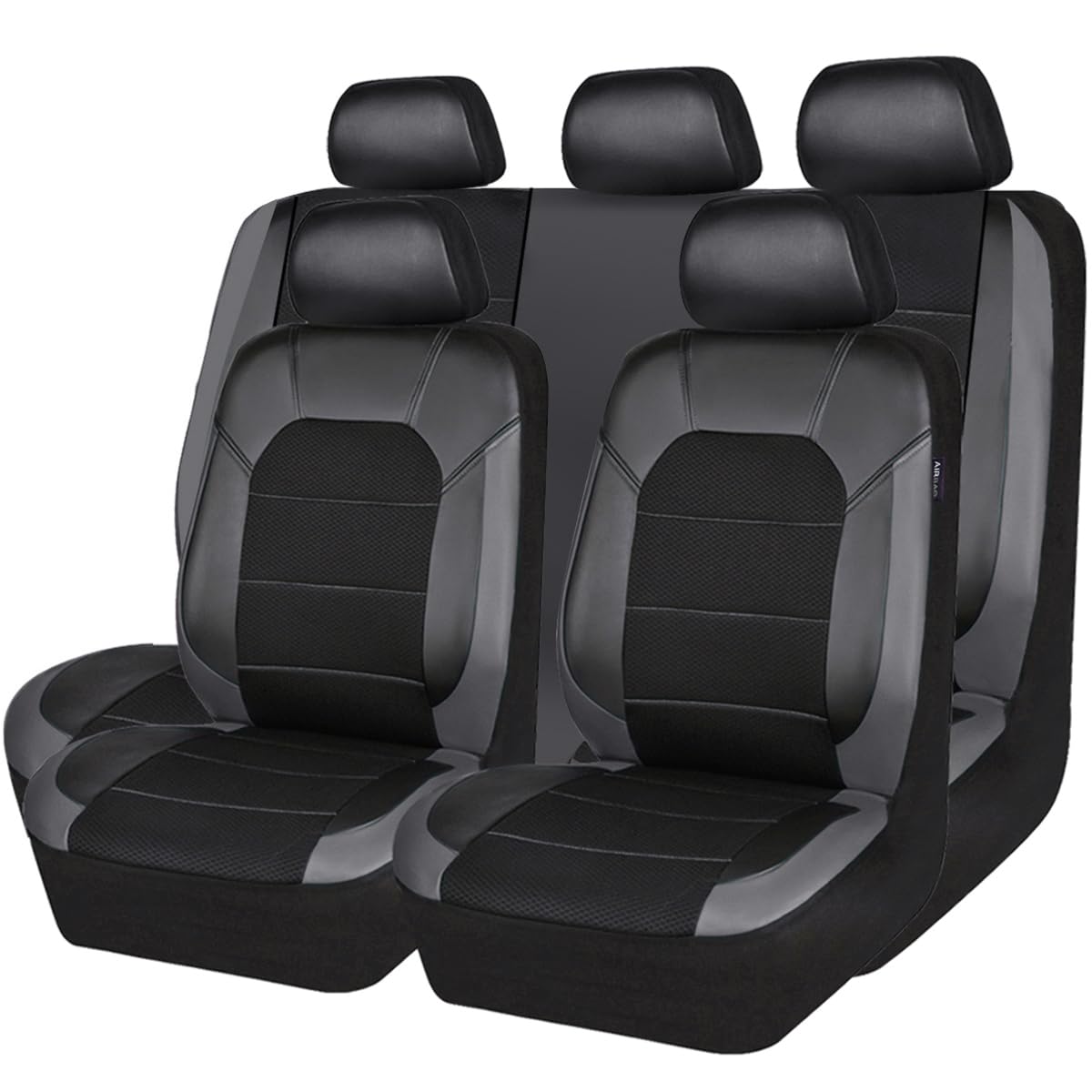CAR PASS front seat cover full view showing sporty fit and protection