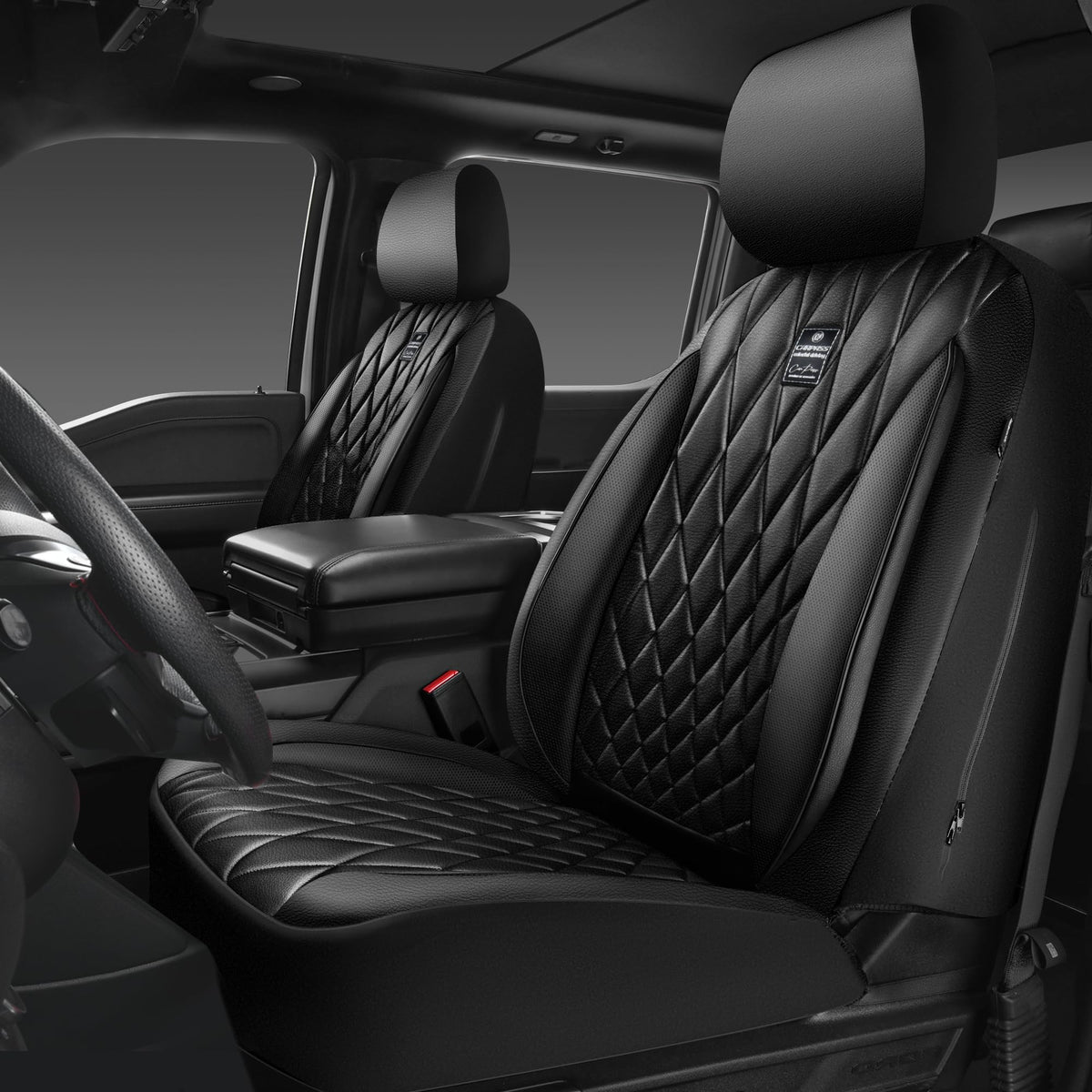 CAR PASS front view of covers showing sleek protection and luxury look
