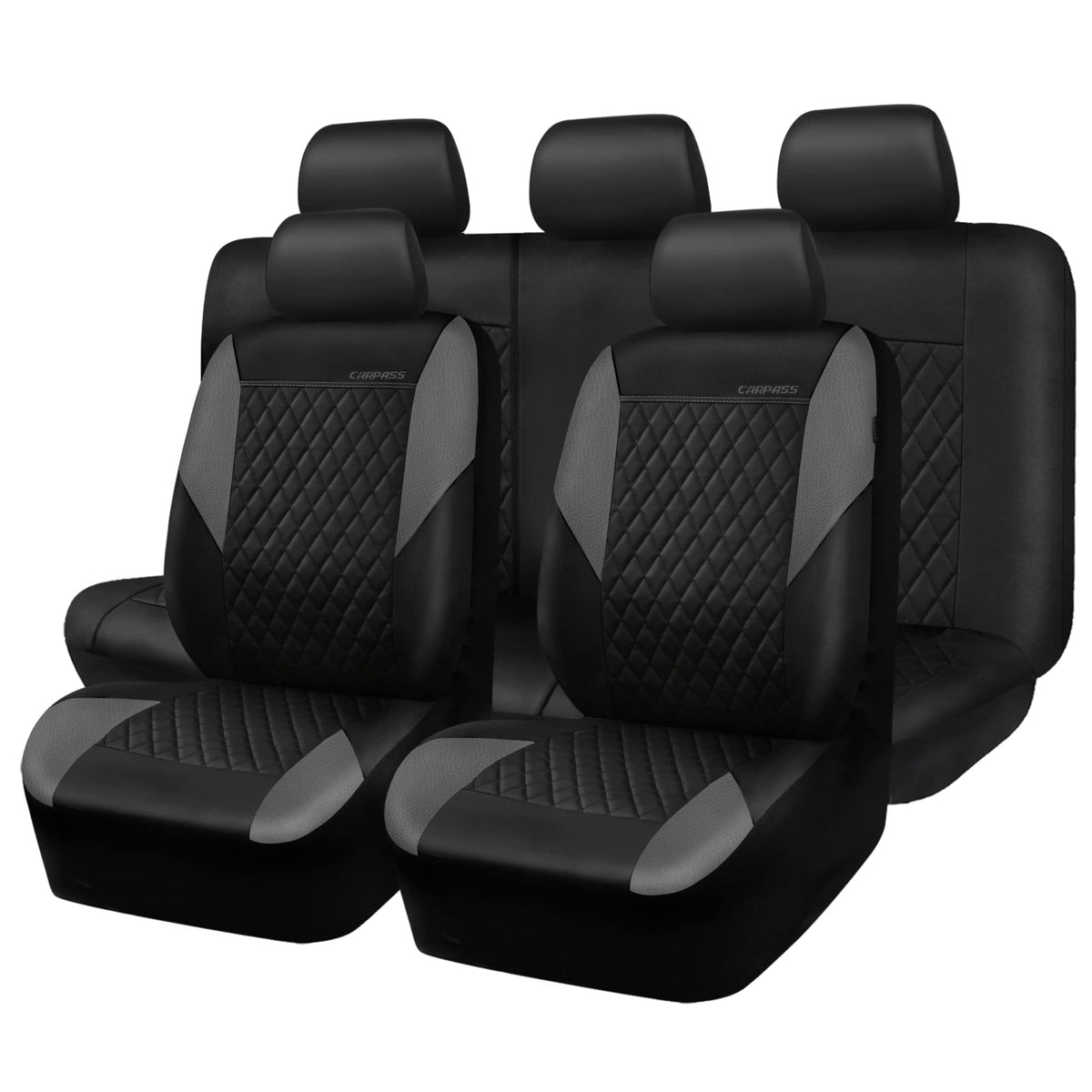 CAR PASS front seat full set installed showing premium protection