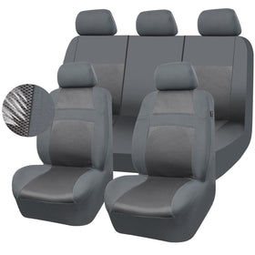 CAR PASS front seat full set installed showing clean modern protection and easy fit