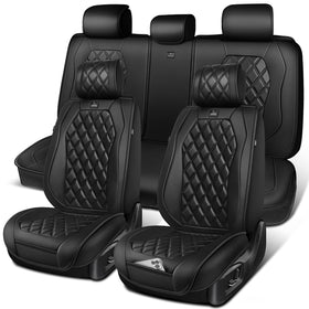 CAR PASS front seat full set showing refined fit and upgraded appearance