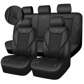 CAR PASS front seat full set installed showing luxury look and protection