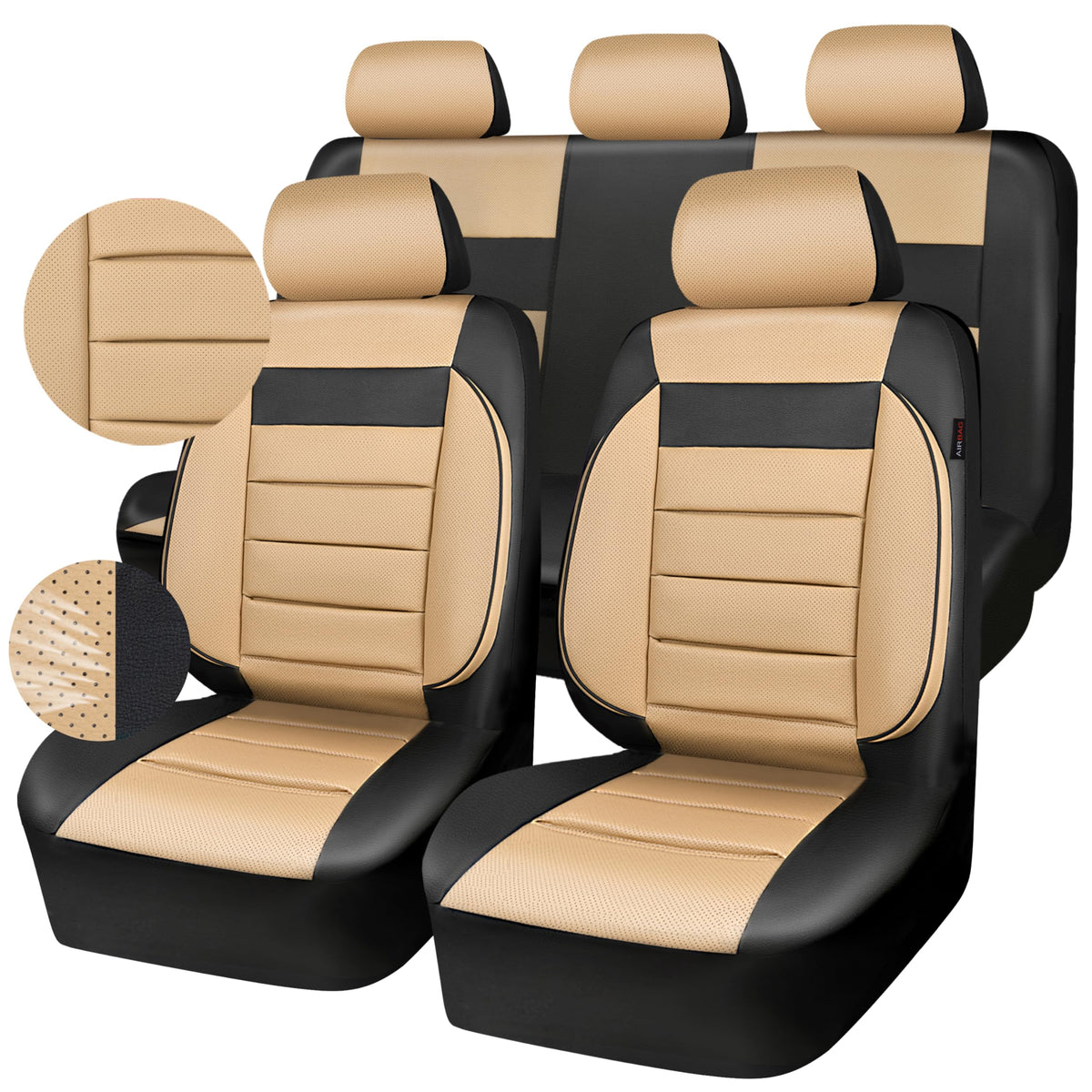 CAR PASS front seat full view showing luxury look and protection