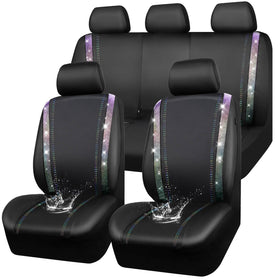 CAR PASS front seat full view showing glittering protection and style