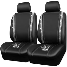 CAR PASS front seat full view showing fit and glamorous sparkle