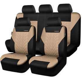 CAR PASS front seat covers full view refreshing cabin look