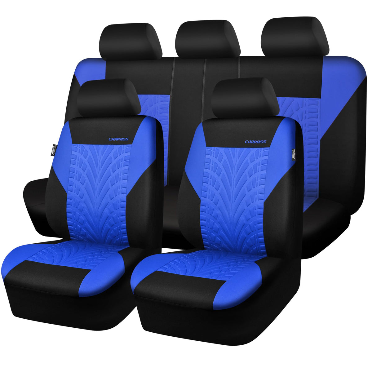 CAR PASS front seat full view showing fit and protection