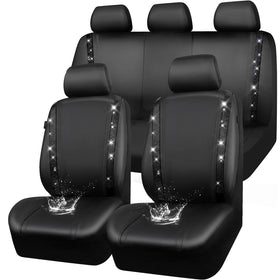 CAR PASS front seat full view showing protective glitter finish and stylish look