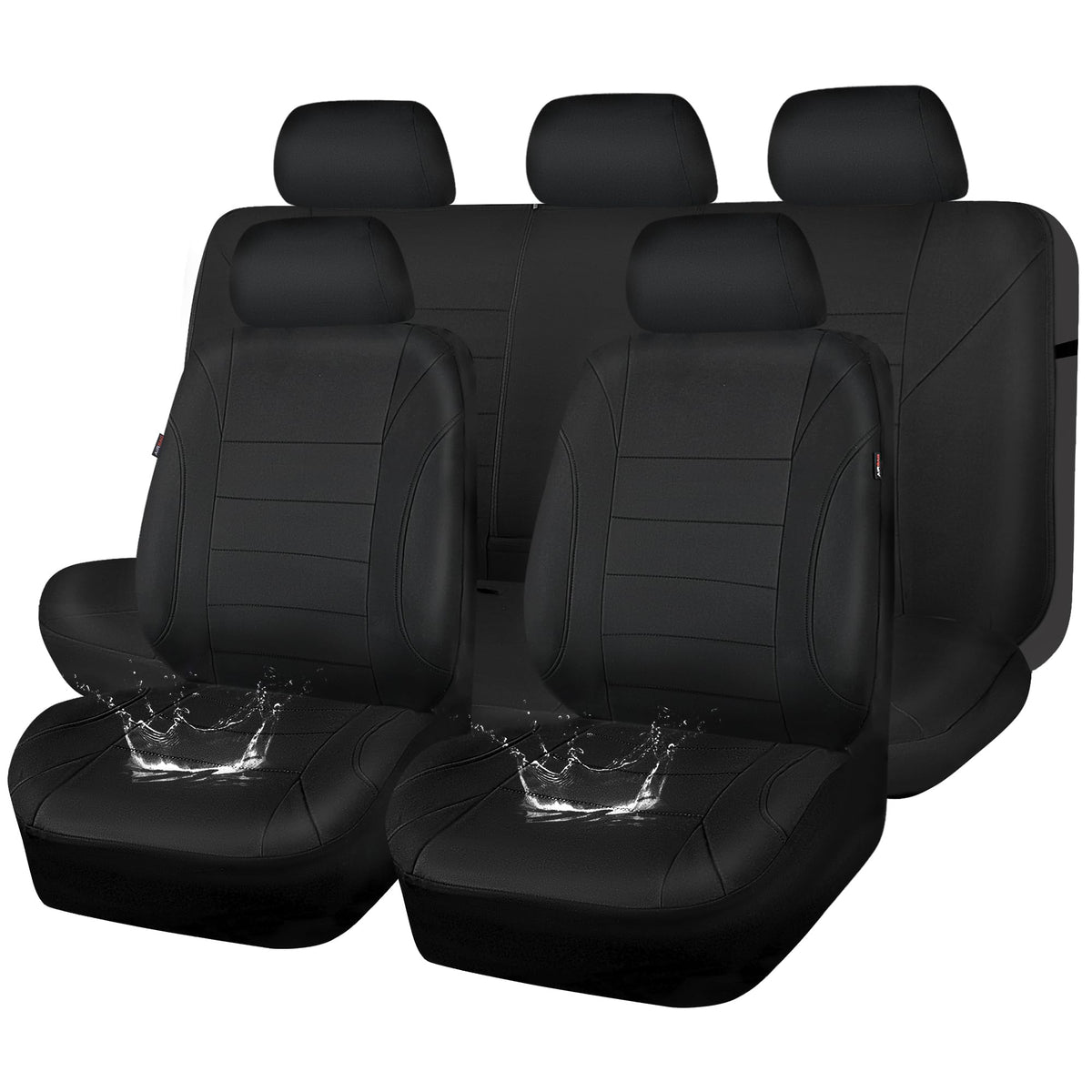 CAR PASS front seat full view showing sleek fit and protection