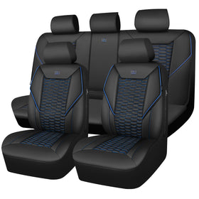 CAR PASS full front seat covers installed showing luxury look and protection