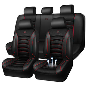 CAR PASS front seat overview showing full cover and neat finish, enhances cabin style