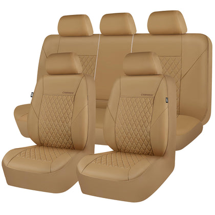 CAR PASS front seat set installed shows elegant protection and style