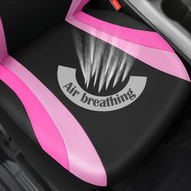 CAR PASS seat cover showing seatbelt opening for safe buckle access