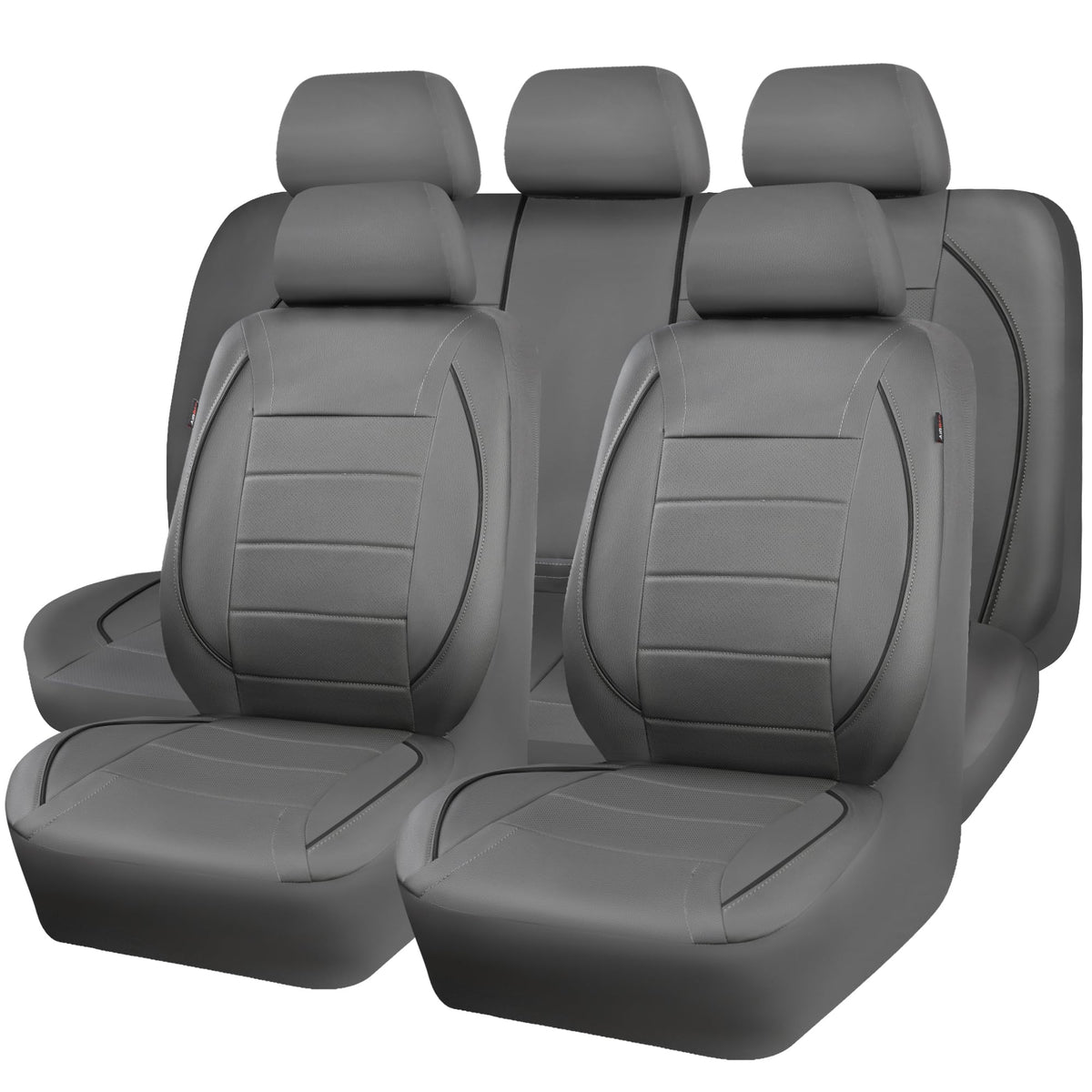 CAR PASS front seats full set installed showing sleek grey finish and upgraded look