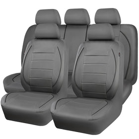 CAR PASS front seats full set installed showing sleek grey finish and upgraded look