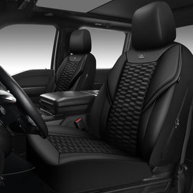 CAR PASS front seats installed showing full protection and luxury look