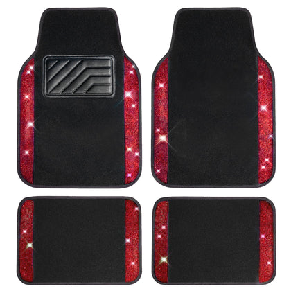 CAR PASS front view showing full mat set and glamorous finish