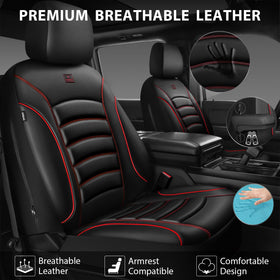 CAR PASS headrest and armrest detail for adjustable fit and convenience