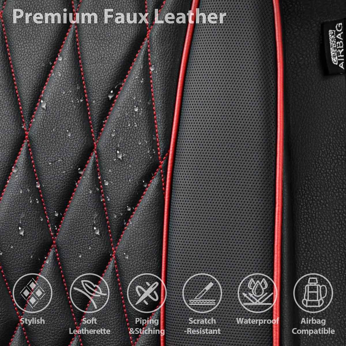 CAR PASS headrest and armrest compatibility showing easy adjustability