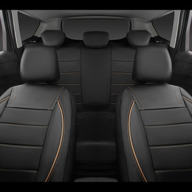 CAR PASS headrest and seat belt openings detail, keeps seat functions accessible