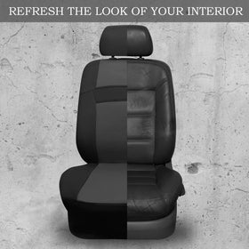 CAR PASS headrest and belt openings preserving safety and usability