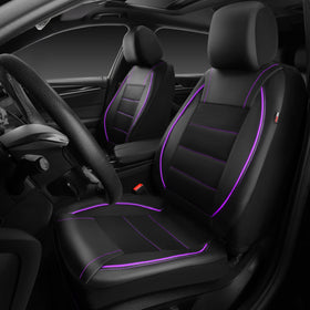 CAR PASS headrest cover detail showing neat fit and easy removal