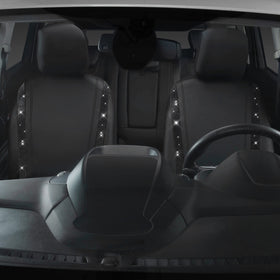 CAR PASS detachable headrest detail showing attachment ease and adjustable fit advantage