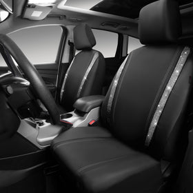 CAR PASS headrest detail with removable cover for easy cleaning