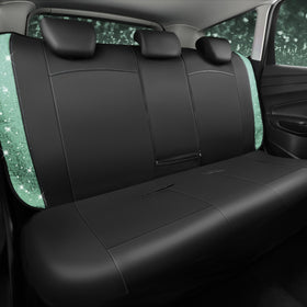CAR PASS five headrest covers lined up showing neat fitted look