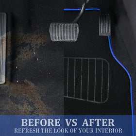 CAR PASS reinforced heel pad detail offering added durability and pedal safety