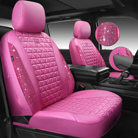 CAR PASS rhinestone close-up highlighting secure sparkle and luxury look