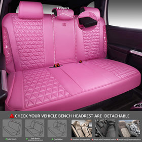 CAR PASS texture and padding closeup showing quilted comfort and durability