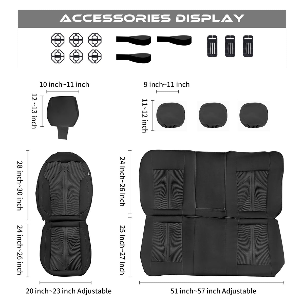 CAR PASS in-car lifestyle setting showing durable covers for family and outdoor use