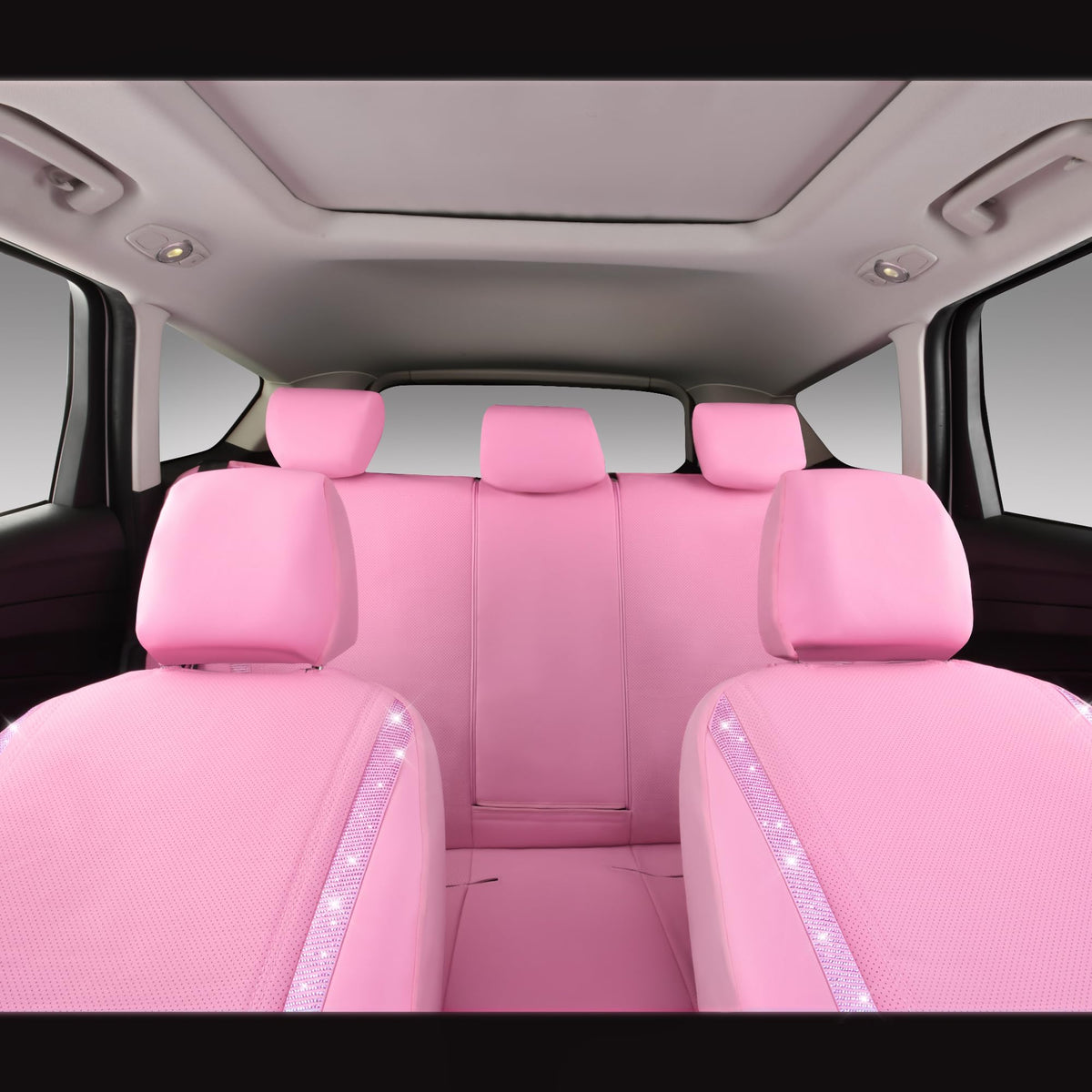 CAR PASS lifestyle shot inside car showing glamorous interior upgrade benefit