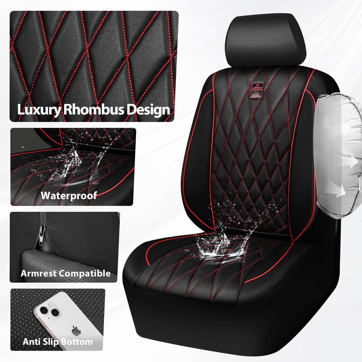 CAR PASS installed in vehicle lifestyle shot adding sporty cabin upgrade