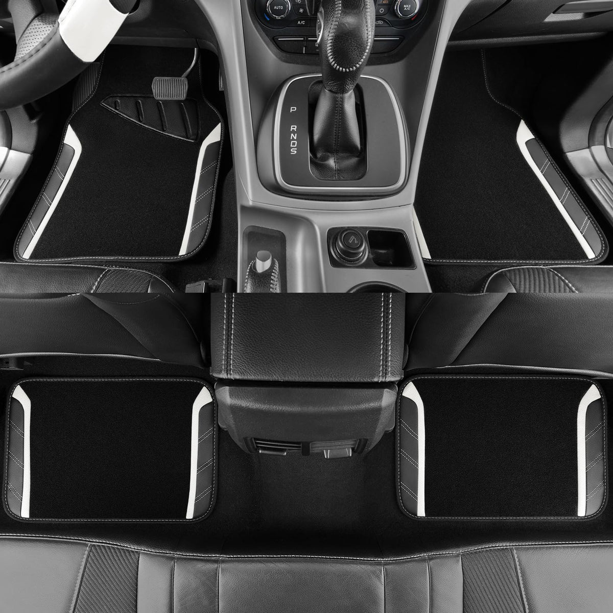 CAR PASS combo installed in car interior enhancing style and protection