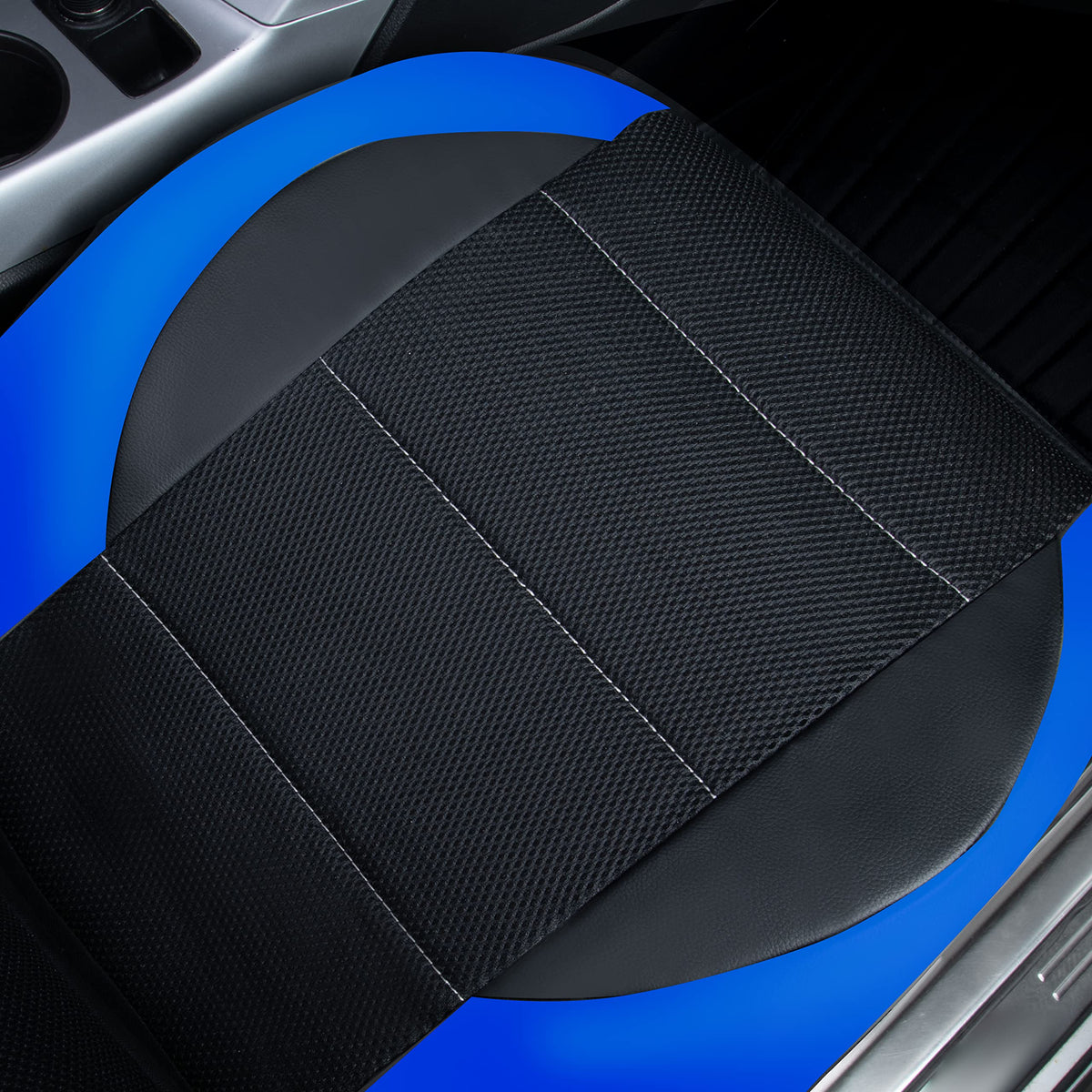 CAR PASS seat covers installed in SUV lifestyle scene for upgraded look