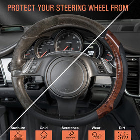 CAR PASS inner rubber non-slip ring detail, prevents cover movement for safety