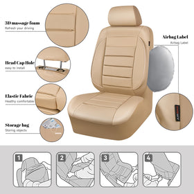 CAR PASS installation hooks and straps highlighting secure fit features