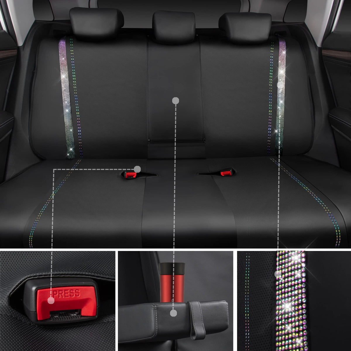 CAR PASS installation in car illustrating easy DIY fit and anchors