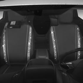 CAR PASS installation stage with straps secured for a snug fit