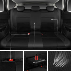CAR PASS installation straps and hooks in use for a secure, non-slip fit