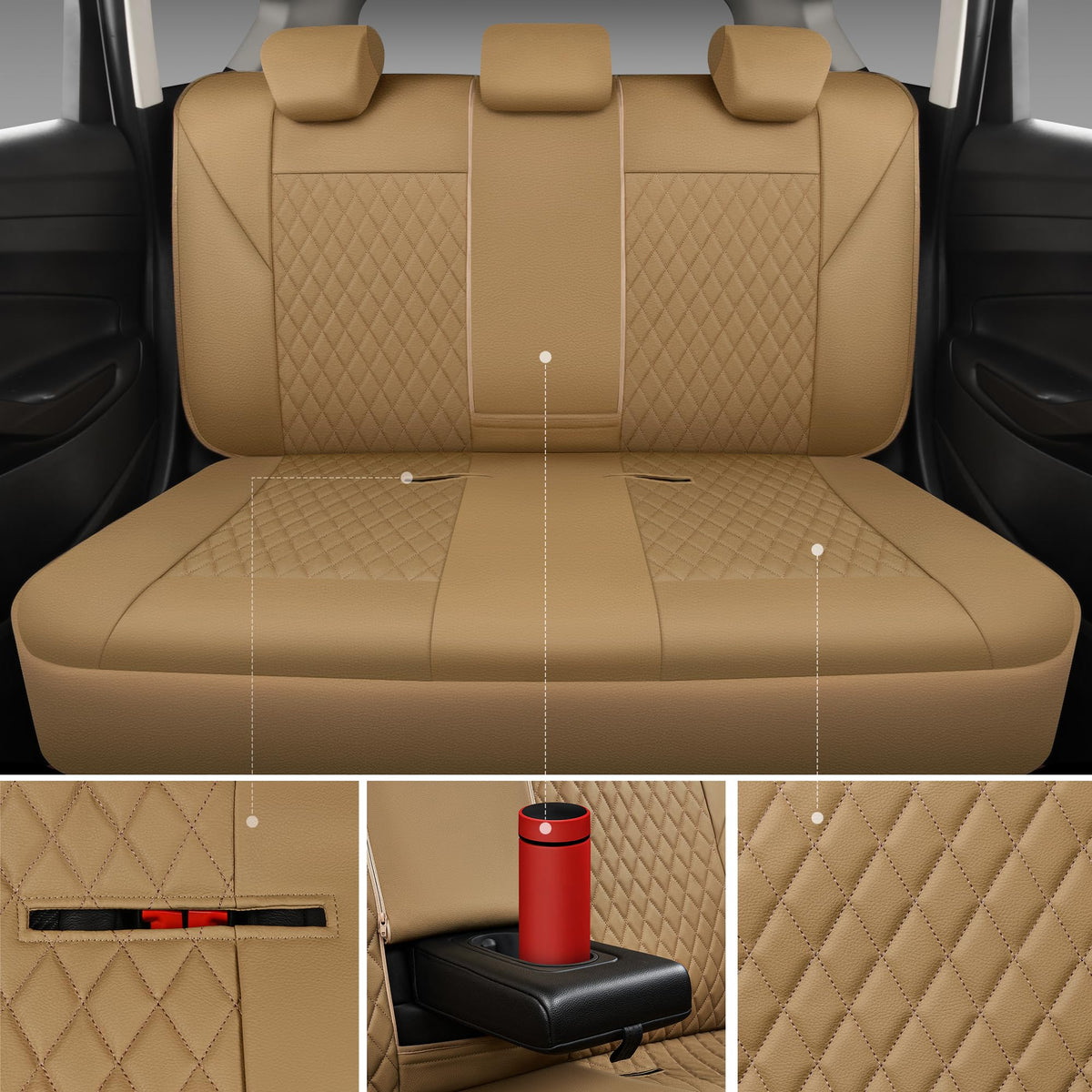CAR PASS installed in sedan lifestyle shot enhances cabin appearance