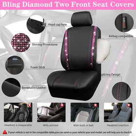 CAR PASS covers installed in SUV interior showing stylish lifestyle upgrade