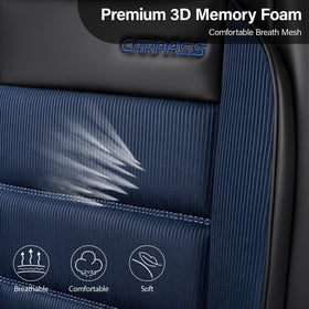 CAR PASS seat cover installed in SUV showing style and protection