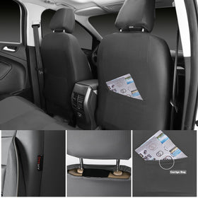 CAR PASS installed in SUV lifestyle shot showing family-ready durability